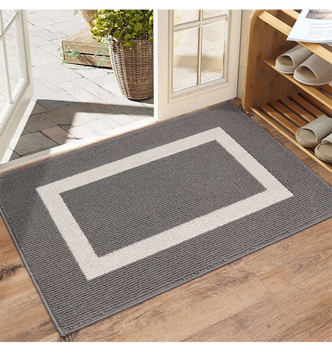 morgantag Indoor Doormat 24x36Durable Anti-Slip Waterproof