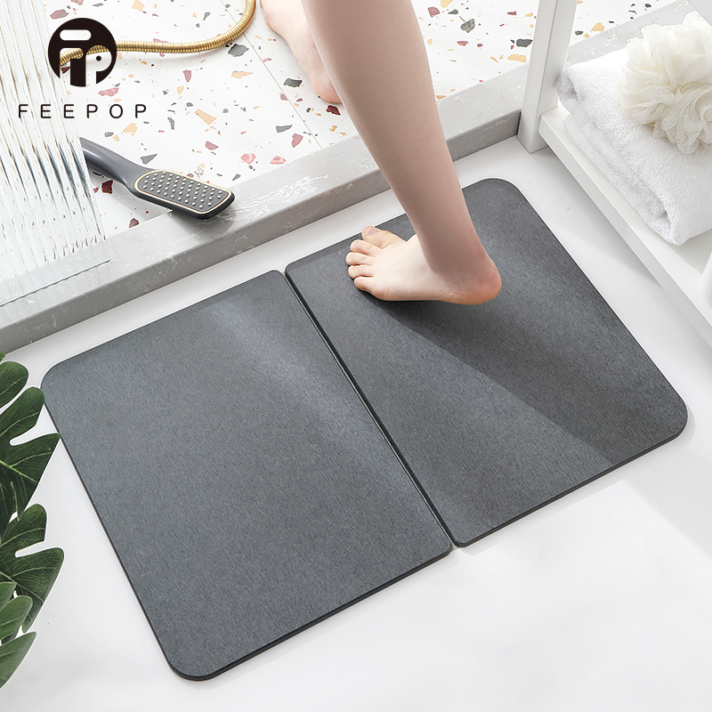 Customized Large 17'× 63' Absorbing Quick Dry Shower Bathtub Mat Kitchen Rug  Non-Slip Rubber Soft Diatomite Bath Mat - China Bath Mat, Diatomite Bath Mat