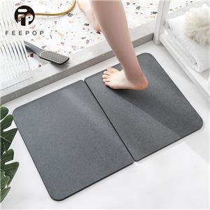  BYBYjuns Bathroom Mat,Diatomaceous Earth Soft Mat