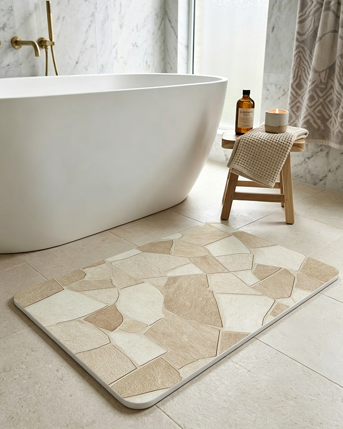 Stone Bath Mat Stone Bath Mat