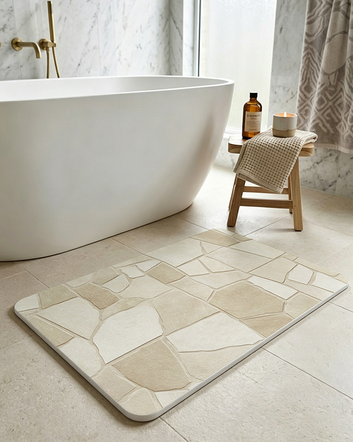 Stone Bath Mat Stone Bath Mat