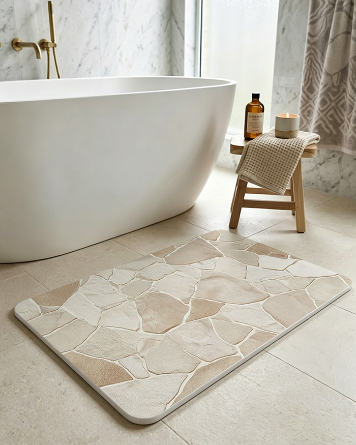 Stone Bath Mat Stone Bath Mat