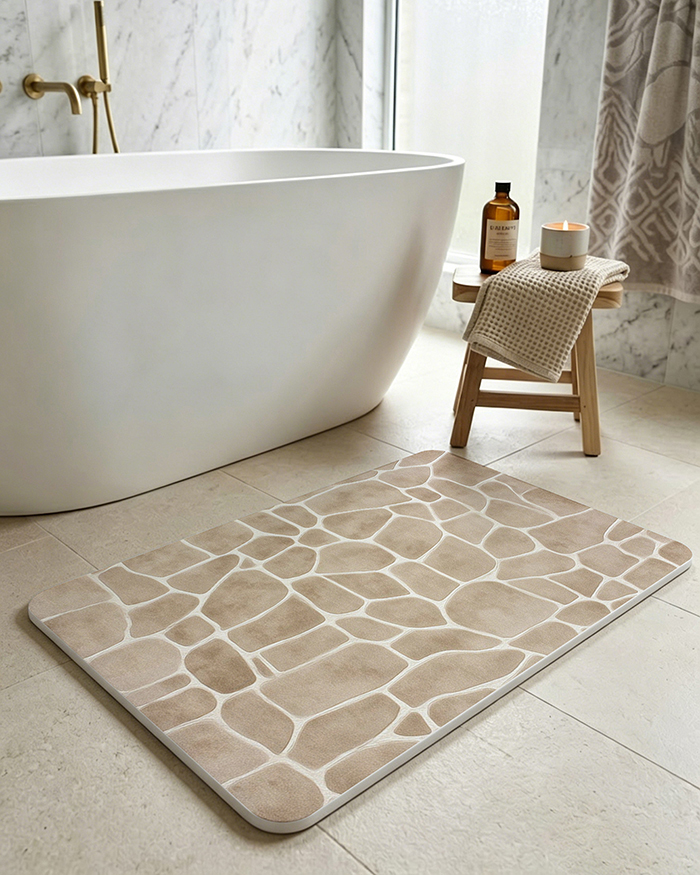 Stone Bath Mat Stone Bath Mat
