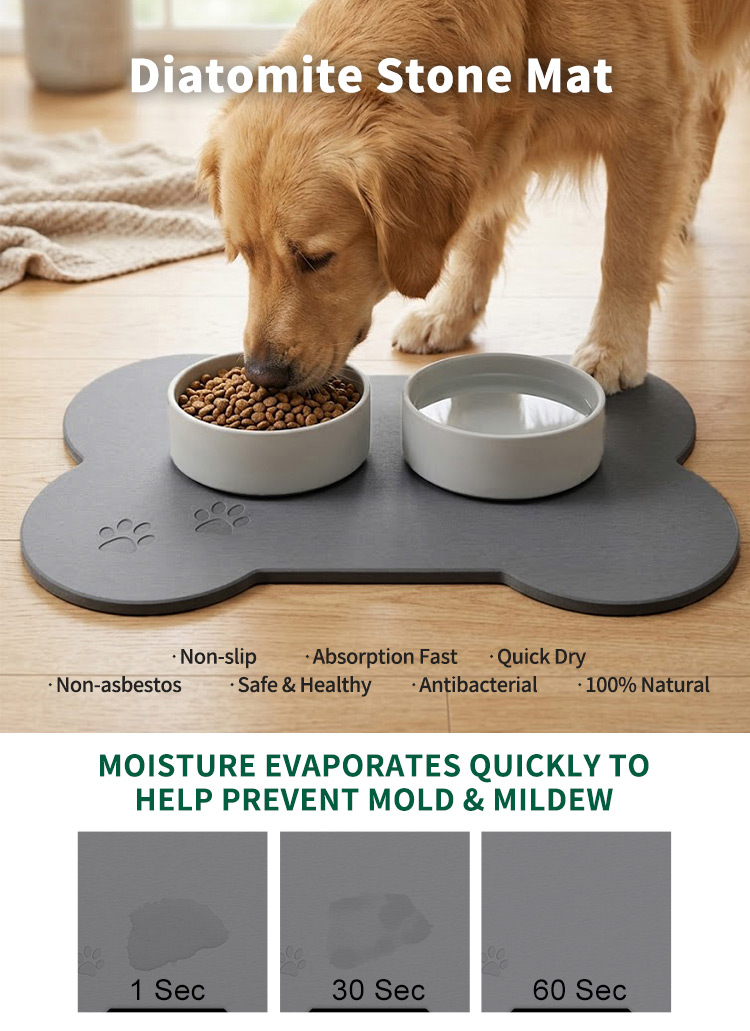 diatomite pet mat
