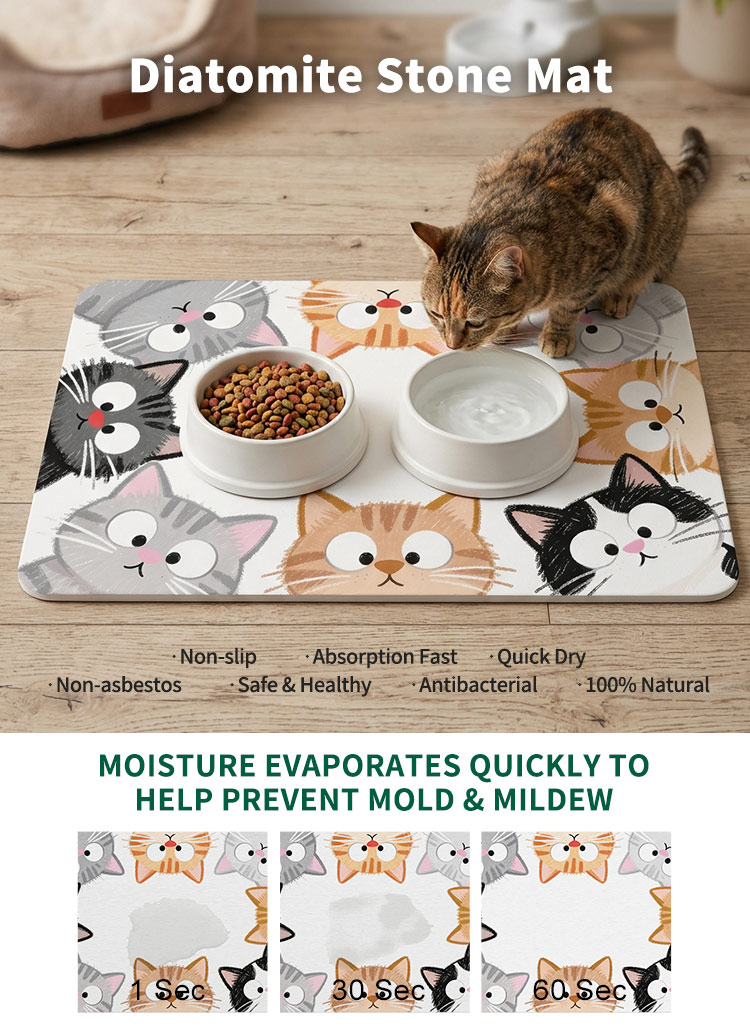diatomite pet mat diatomite pet mat
