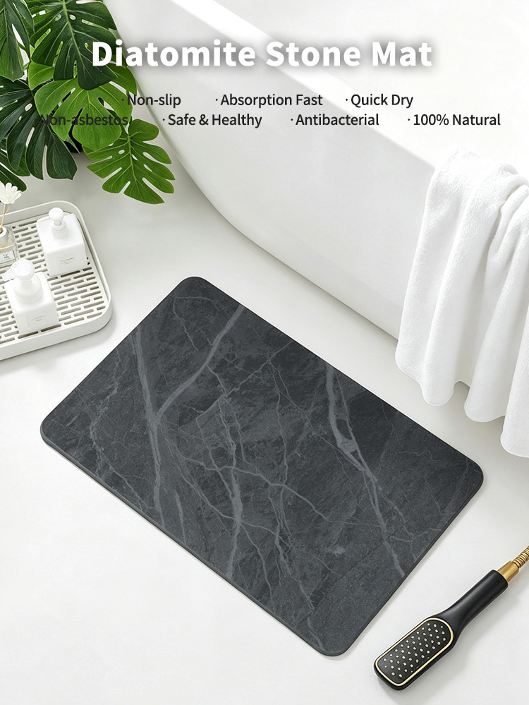 Diatomaceous Earth Bath Mat Diatomaceous Earth Bath Mat