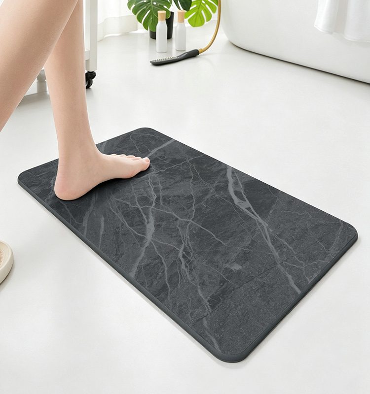Diatomite Stone Drying Bath Mat Diatomite Stone Drying Bath Mat