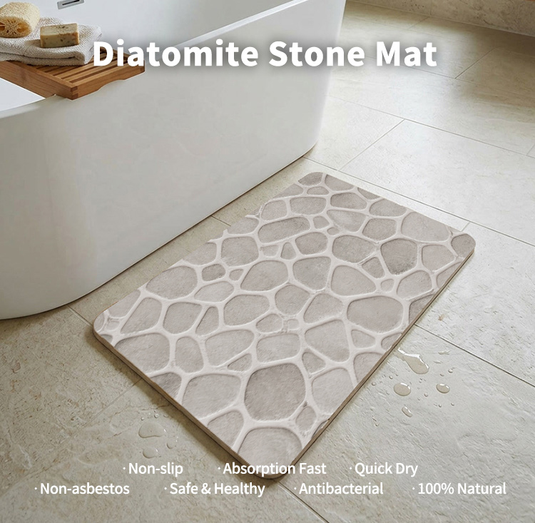 Diatomaceous Earth Bath Mat Diatomaceous Earth Bath Mat