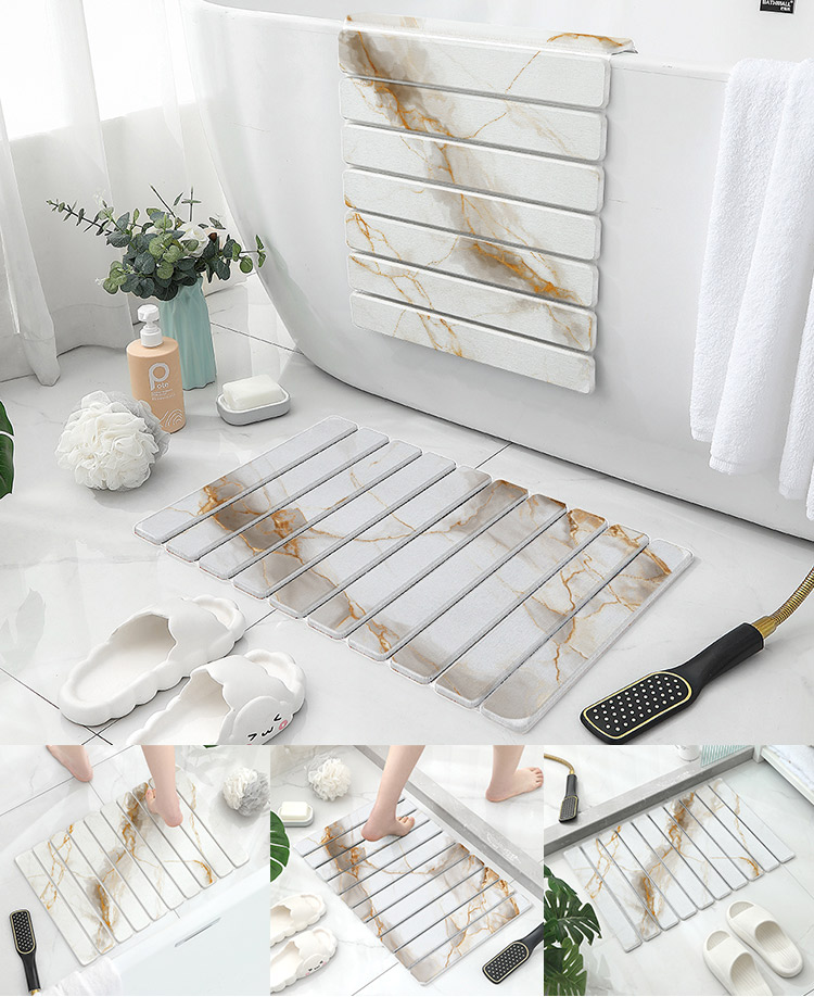 Diatomite Stone Drying Bath Mat Diatomite Stone Drying Bath Mat