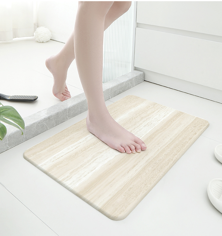 Diatomite Bath Mat Diatomite Bath Mat