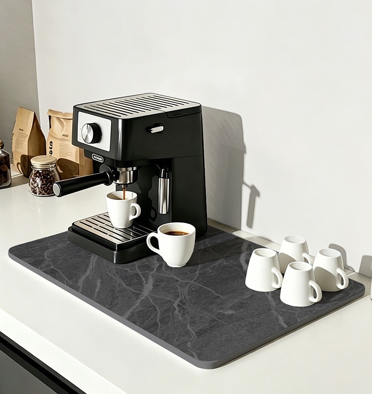 coffee machine mat