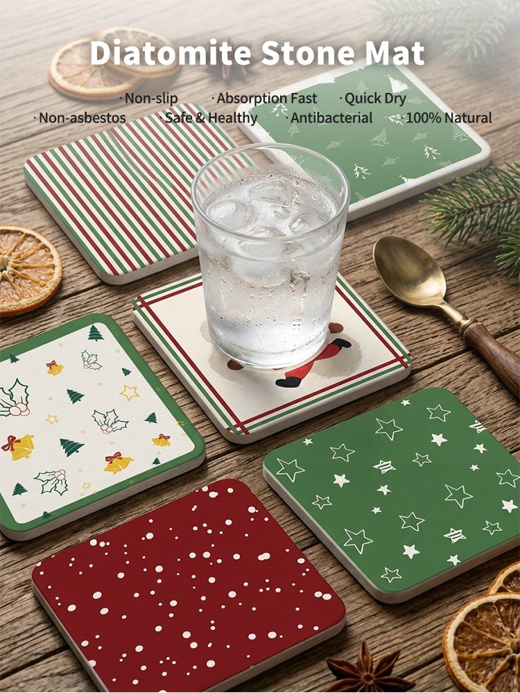 Diatomaceous Earth Stone Coaster