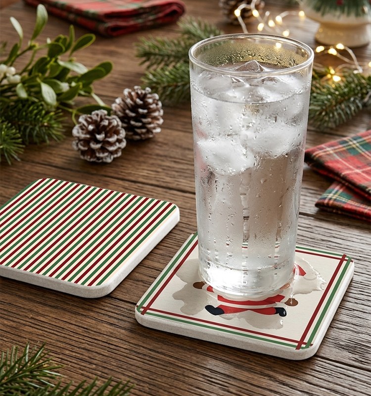 Absorbent Diatomite Coaster