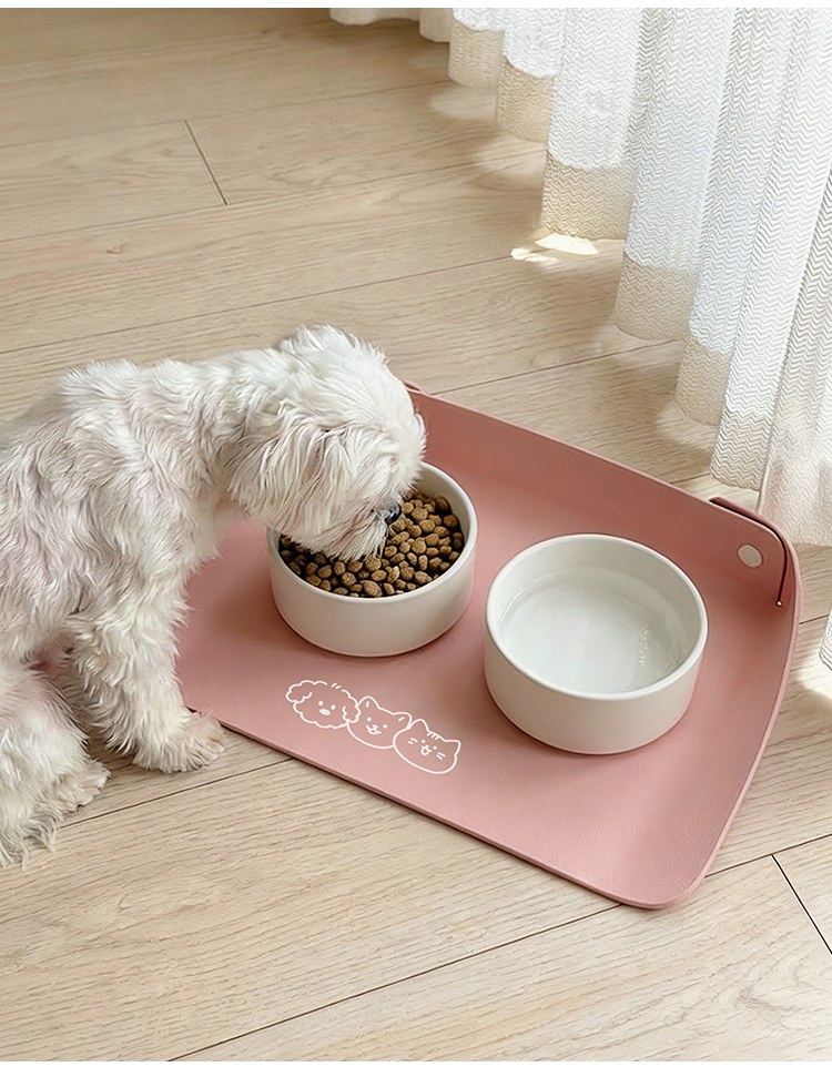 PU Leather Cat Feeding Mat PU Leather Cat Feeding Mat