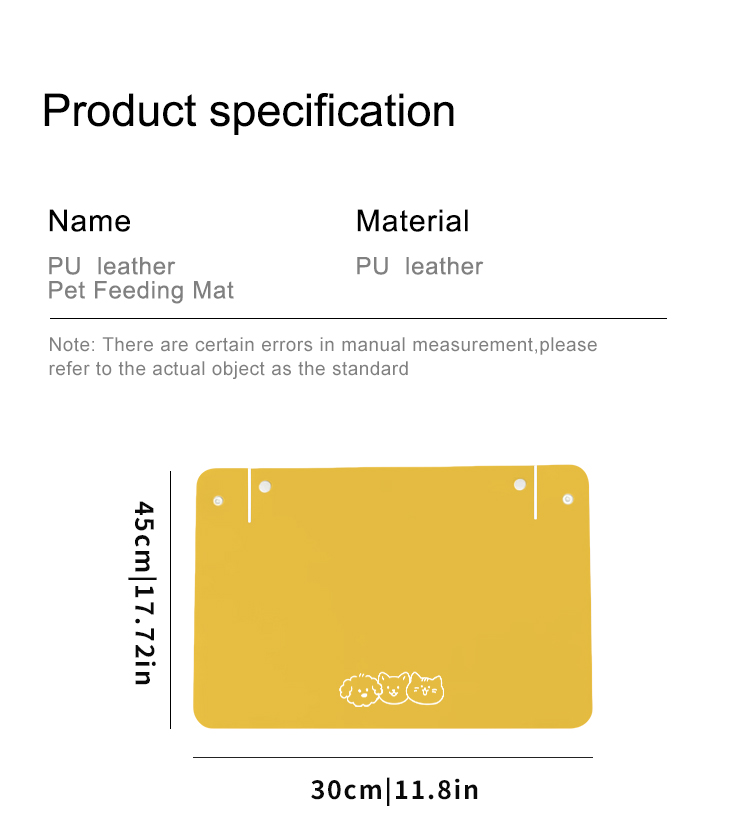 Cat Food Mat Cat Food Mat