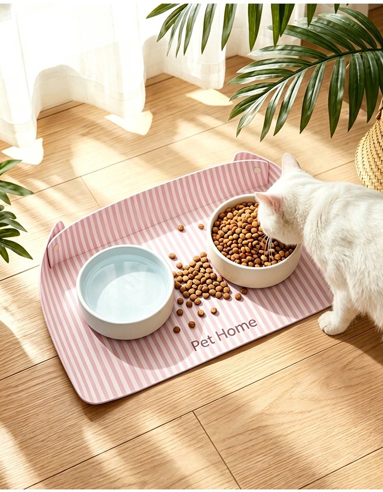 PU Leather Cat Feeding Mat PU Leather Cat Feeding Mat