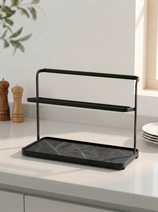 Diatomite Double-Layer Cup And Bottle Drain Rack Diatomite Double-Layer Cup And Bottle Drain Rack