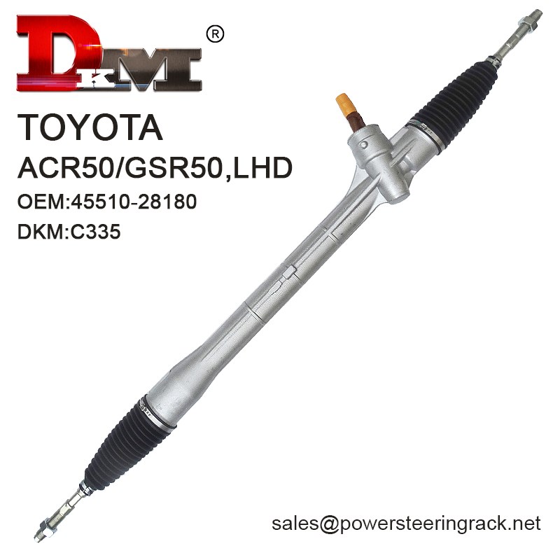45510-28180 TOYOTA ACR50/GSR50 LHD Manual Power Steering Rack
