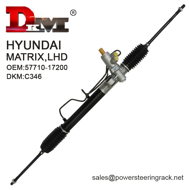 57710-17200 HYUNDAI MATRIX LHD Hydraulic Power Steering Rack