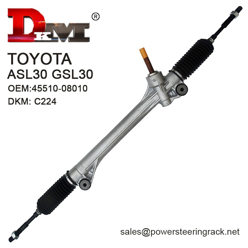45510-08010 TOYOTA Sienna ASL30 GSL30 LHD Manual Power Steering Rack