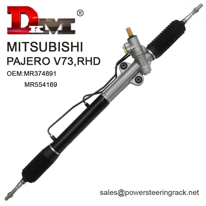 MR374891 MR554169 MITSUBISHI PAJERO V73 RHD Hydraulic Steering Rack