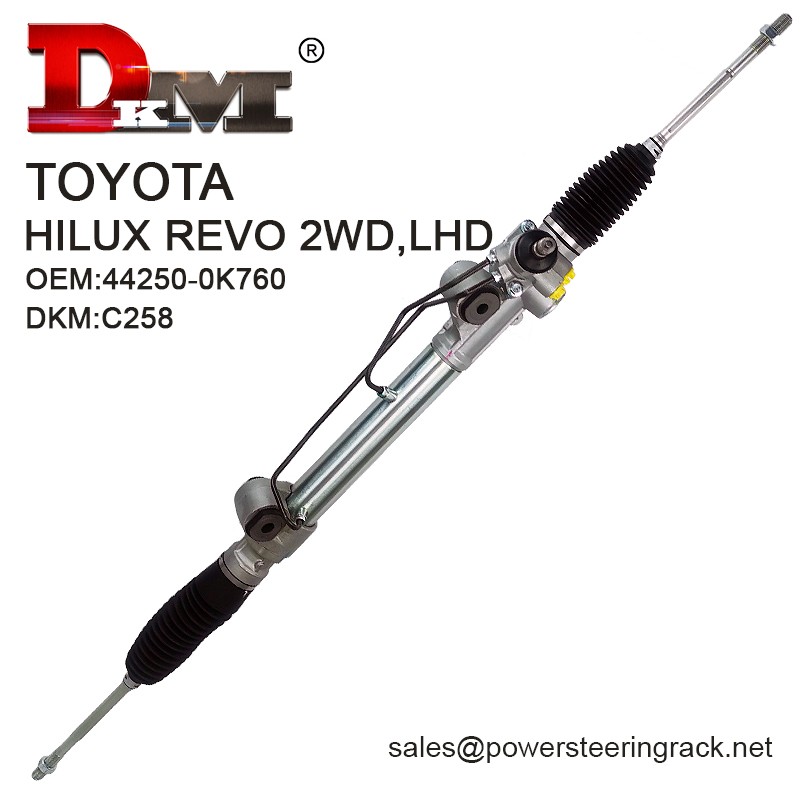 44250-0K760 TOYOTA HILUX REVO 2WD LHD Hydraulic Power Steering Rack