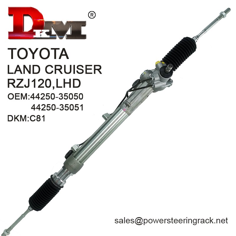 44250-35050 Toyota LAND CRUISER RZJ120 RHD Hydraulic Power Steering Rack