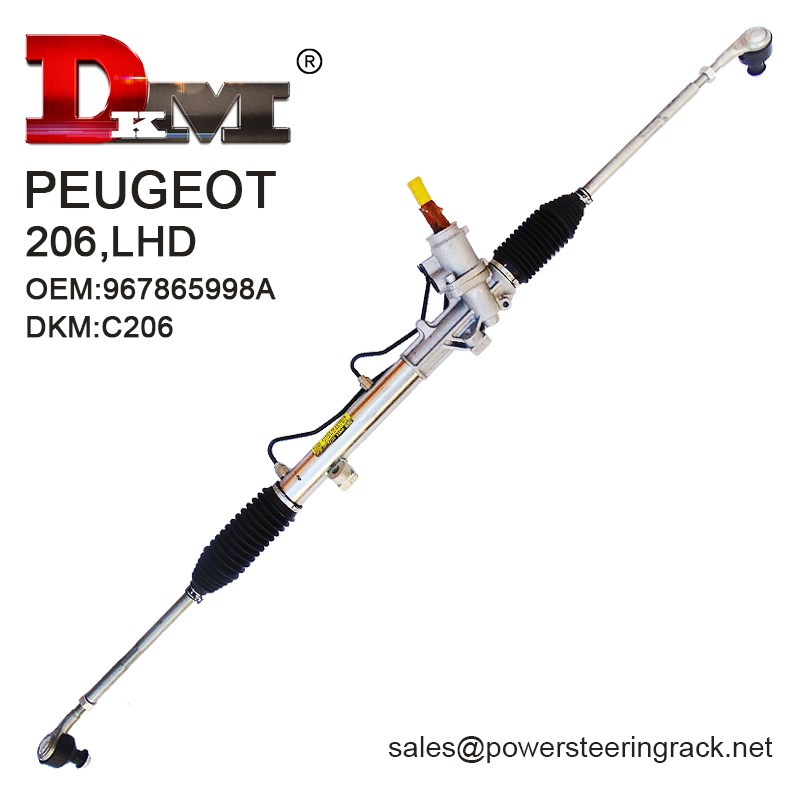 967865998A PEUGEOT 206 LHD Hydraulic Power Steering Rack