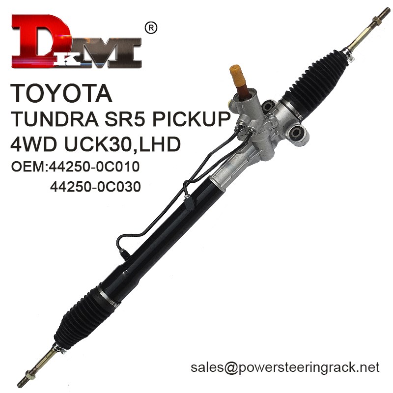 44250-0C010 44250-0C030 Toyota TUNDRA SR5 PICKUP 4WD UCK30 LHD Hydraulic Power Steering Rack