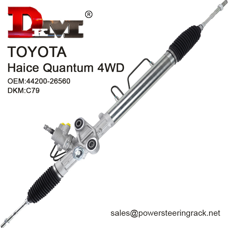 44200-26560 Toyota Haice Quantum 4WD RHD Hydraulic Power Steering Rack