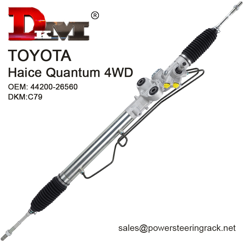 44200-26560 Toyota Haice Quantum 4WD RHD Hydraulic Power Steering Rack
