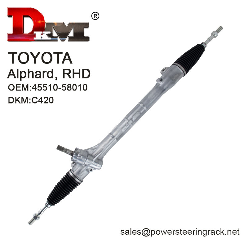 45510-58010 TOYOTA Alphard RHD Manual Power Steering Rack