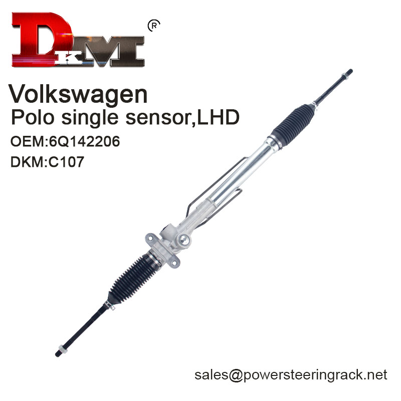 Volkswagen POLO single sensor 6Q1422061 LHD Power Steering Rack