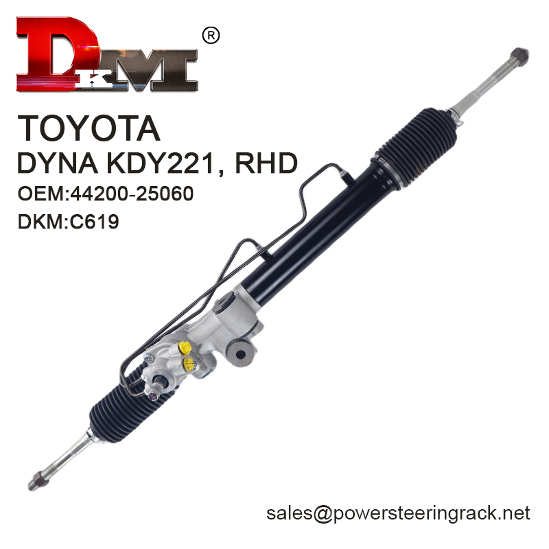 44200-25060 TOYOTA DYNA KDY221 RHD Hydraulic Power Steering Rack