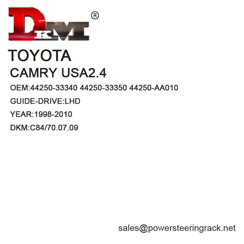 44250-33340 44250-33350 44250-AA010 Toyota CAMRY LHD Hydraulic USA2.4 Power Steering Rack