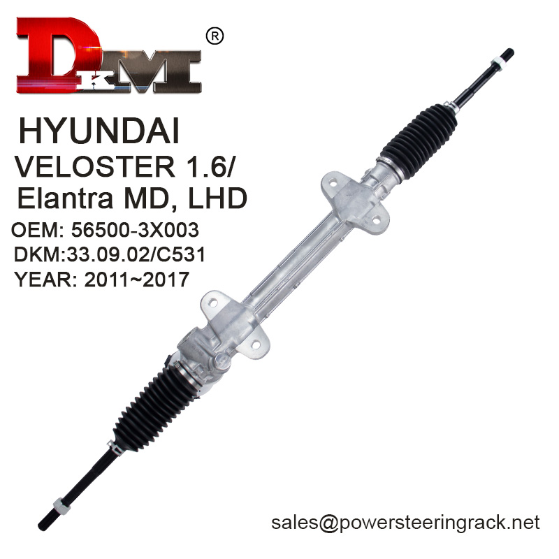 56500-3X003 HYUNDAI Elantra MD LHD Manual Steering Rack