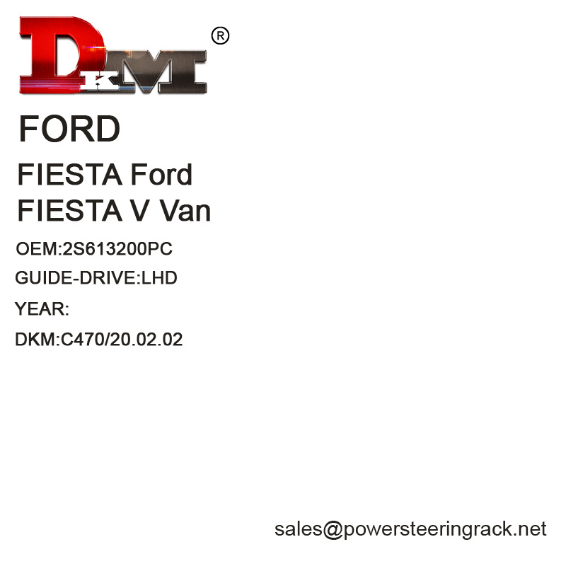 2S613200PC FORD FIESTA Ford FIESTA V Van LHD Hydraulic Power Steering Rack