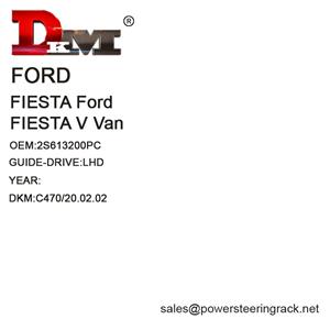 Cremalheira da direção hidráulica de 2S613200PC FORD FIESTA Ford FIESTA V Van LHD