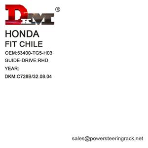 53400-TG5-H03 HONDA Fit Chile RHD Cremallera de dirección asistida manual