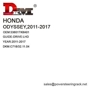 53601TK8A01 ホンダ オデッセイ、2011-2017 左HD 油圧パワーステアリングラック