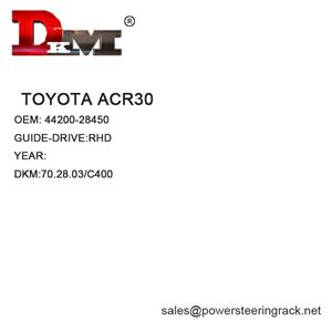 44200-28450 TOYOTA ACR30 RHD cremalieră hidraulică servodirecție