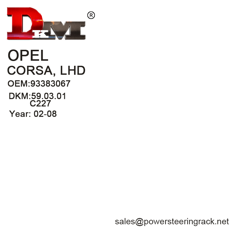 93383067 OPEL CORSA LHD Hydraulic Power Steering Rack