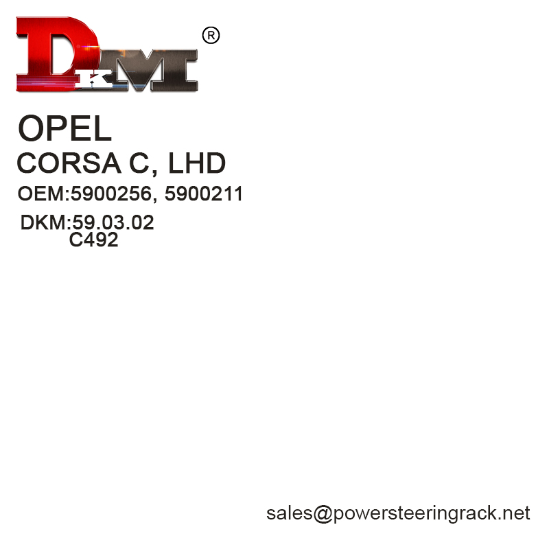 5900256 OPEL CORSA C LHD Direção Assistida Manual Cremalheira