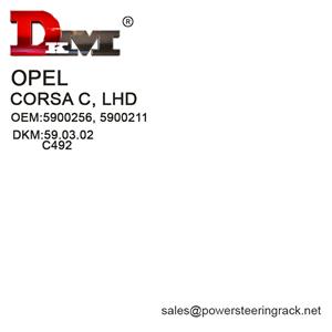 5900256 OPEL CORSA C LHD Cremallera de dirección asistida manual