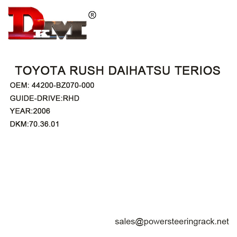 44200-BZ070-000 TOYOTA RUSH DAIHATSU TERIOS RHD Power Steering Rack