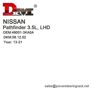 49001-3KA0A NISSAN PATHFINDER 3.5L LHD Hydraulic Power Steering Rack
