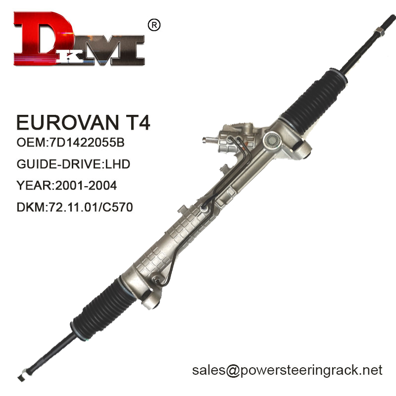 7D1422055B Crémaillère de direction assistée Volkswagen EUROVAN T4/TRANSPORTER LHD