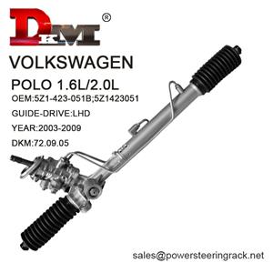 5Z1423051 LHD Volkswagen Polo 2003-2009 Cremallera de dirección asistida