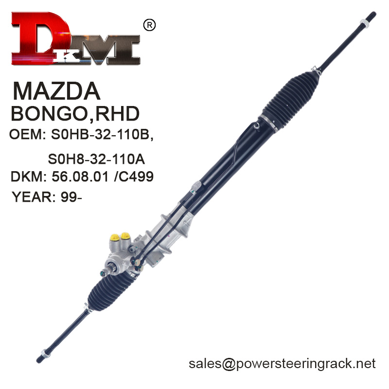 S0HB-32-110B, S0H8-32-110A MAZDA BONGO 99- RHD Hydraulic Steering Rack