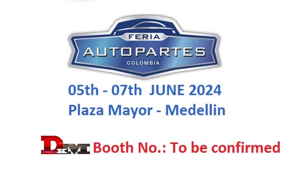 Diamond Auto Parts va participa la Feria Autopartes Columbia 2024